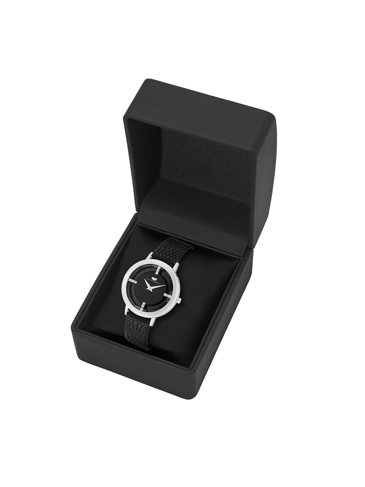 Женские часы Rhodenwald & Söhne 10010422 Аналоговые Кварцевый Японский Механизм Черный Ремешок из Натуральной Кожи, Без мотива, фото №7