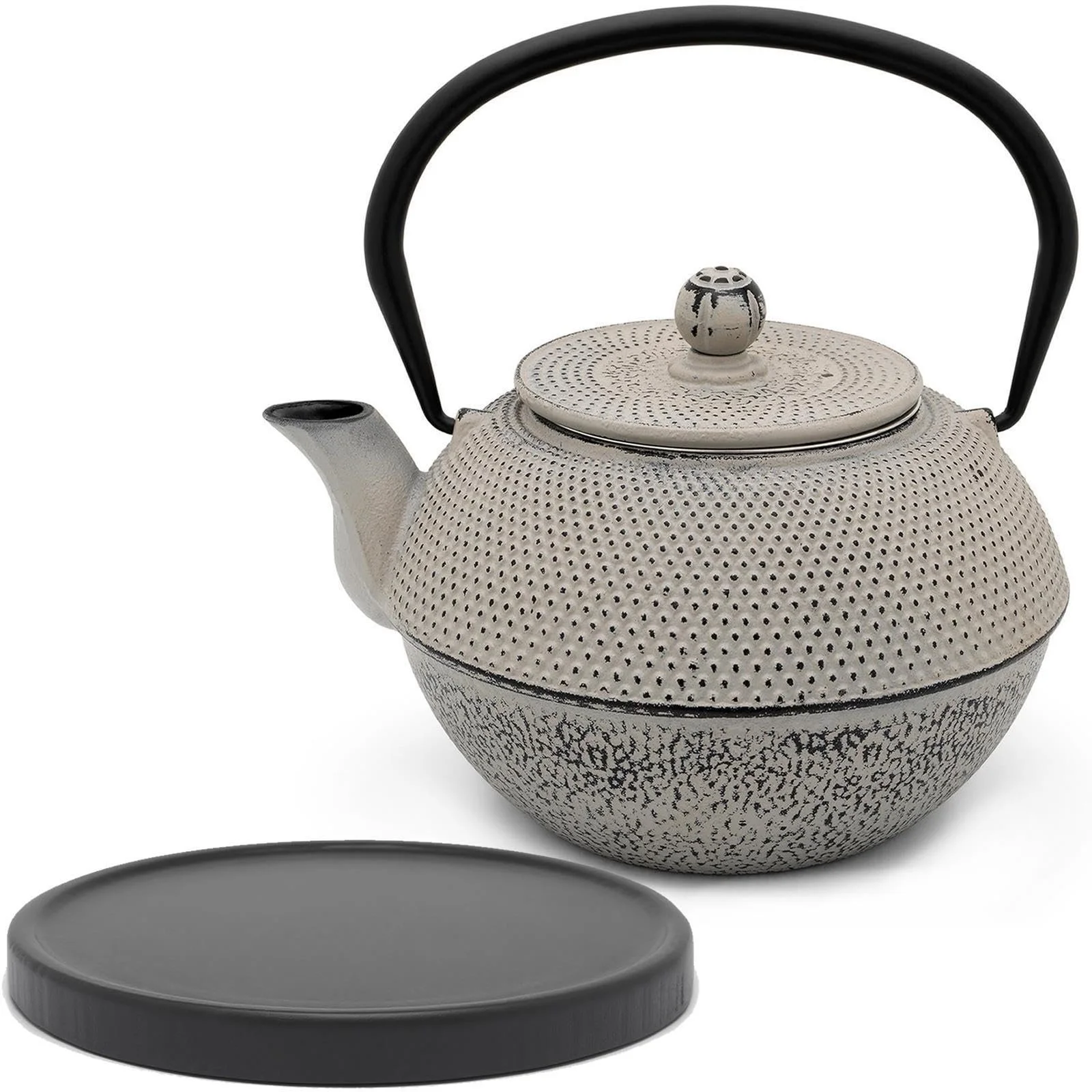 Чайник Asia Чавунний Набір 1.1 Літр Чорна дерев'яна підставка, фото №1 Чайник Asia Чавунний Набір 1.1 Літр Чорна дерев'яна підставка, фото №1