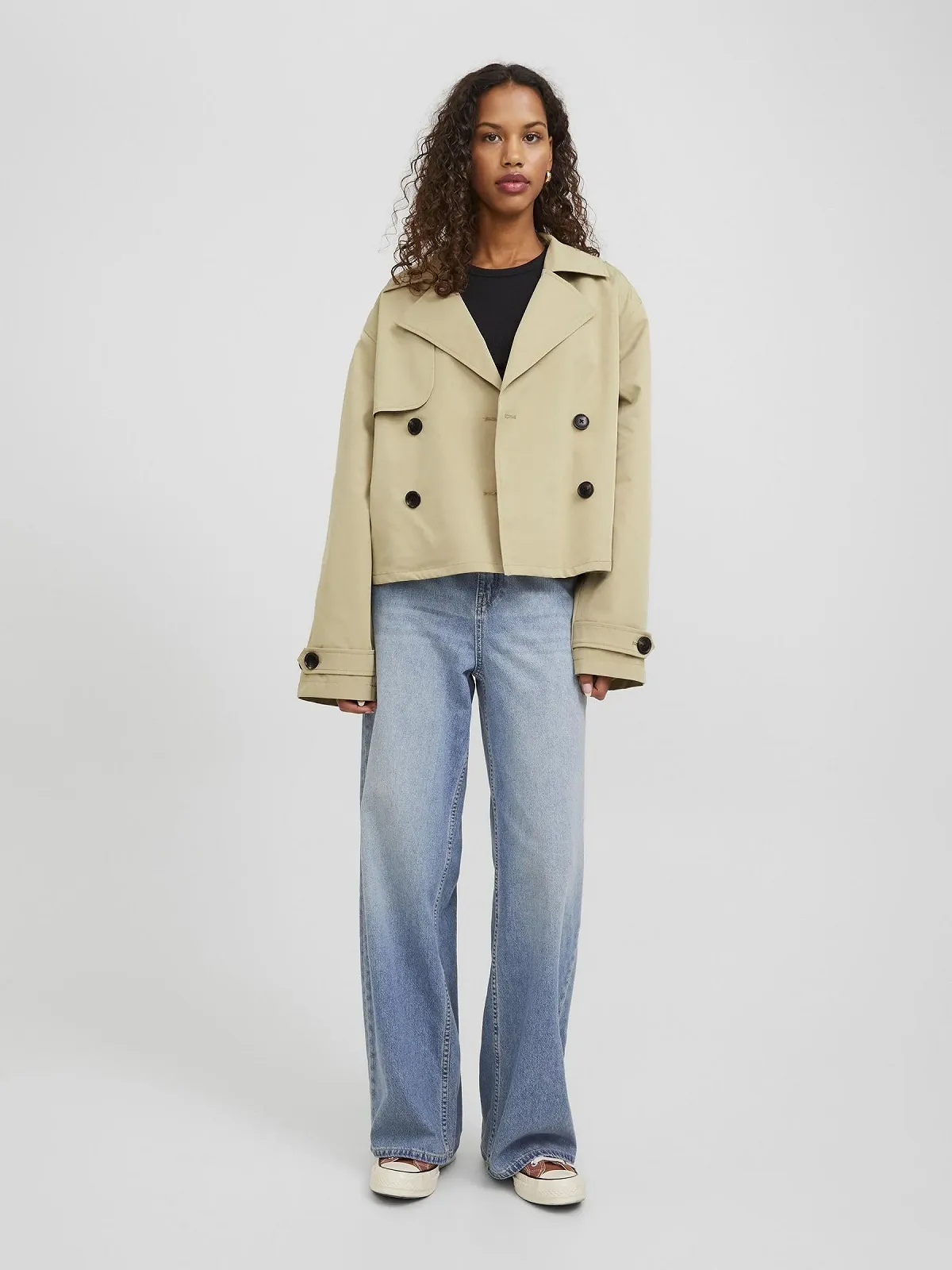 Тренчкот JACK & JONES Jxcarlie Short OTW Sn Женский, фото №6 Тренчкот JACK & JONES Jxcarlie Short OTW Sn Женский, фото №6