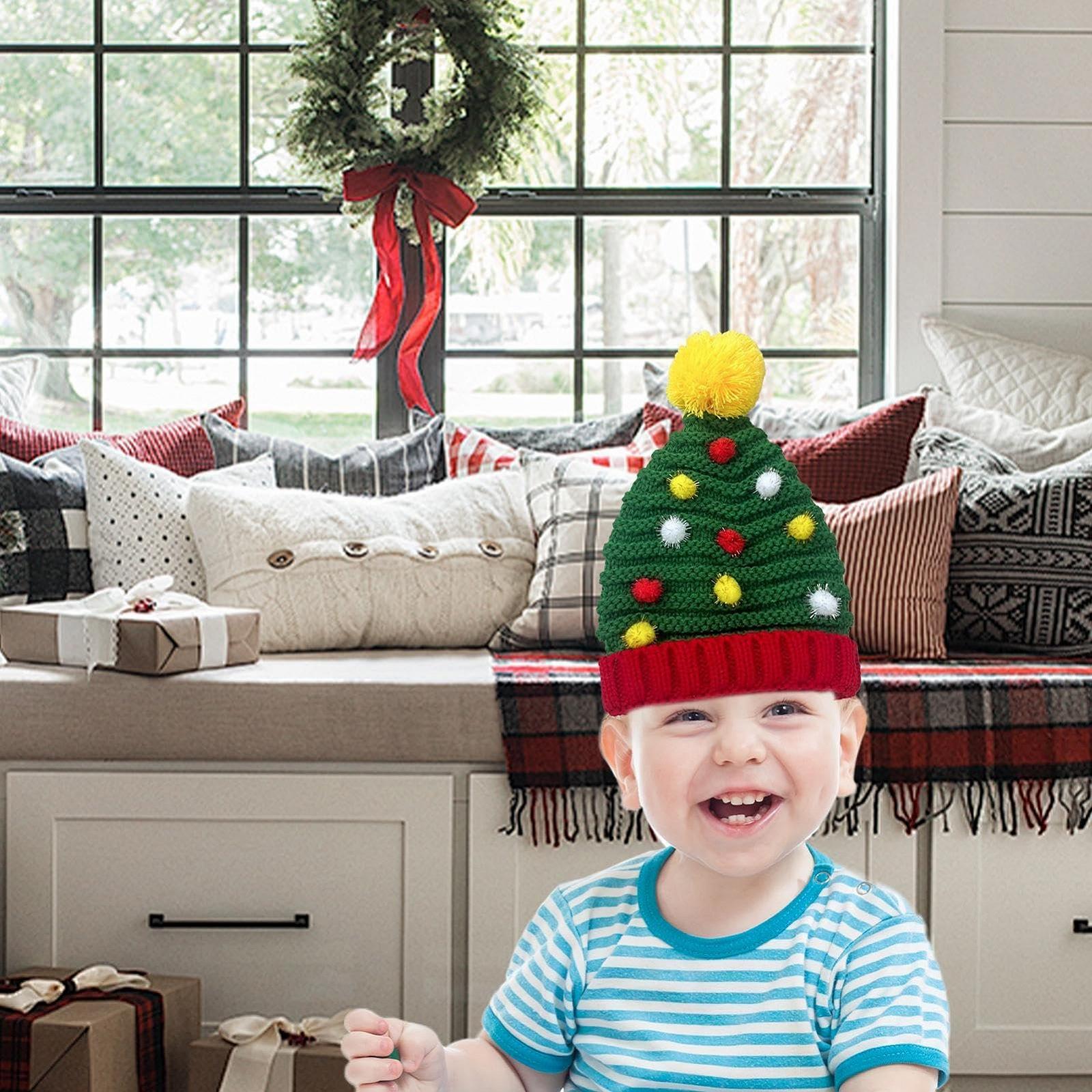 Шапка новогодняя ёлка Ruilonghai Вязаная, фото №7 Шапка новогодняя ёлка Ruilonghai Вязаная, фото №7