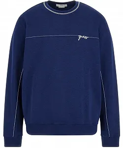 Мужской свитшот GUESS JEANS / Темно-синий / Размер L - Фото 1