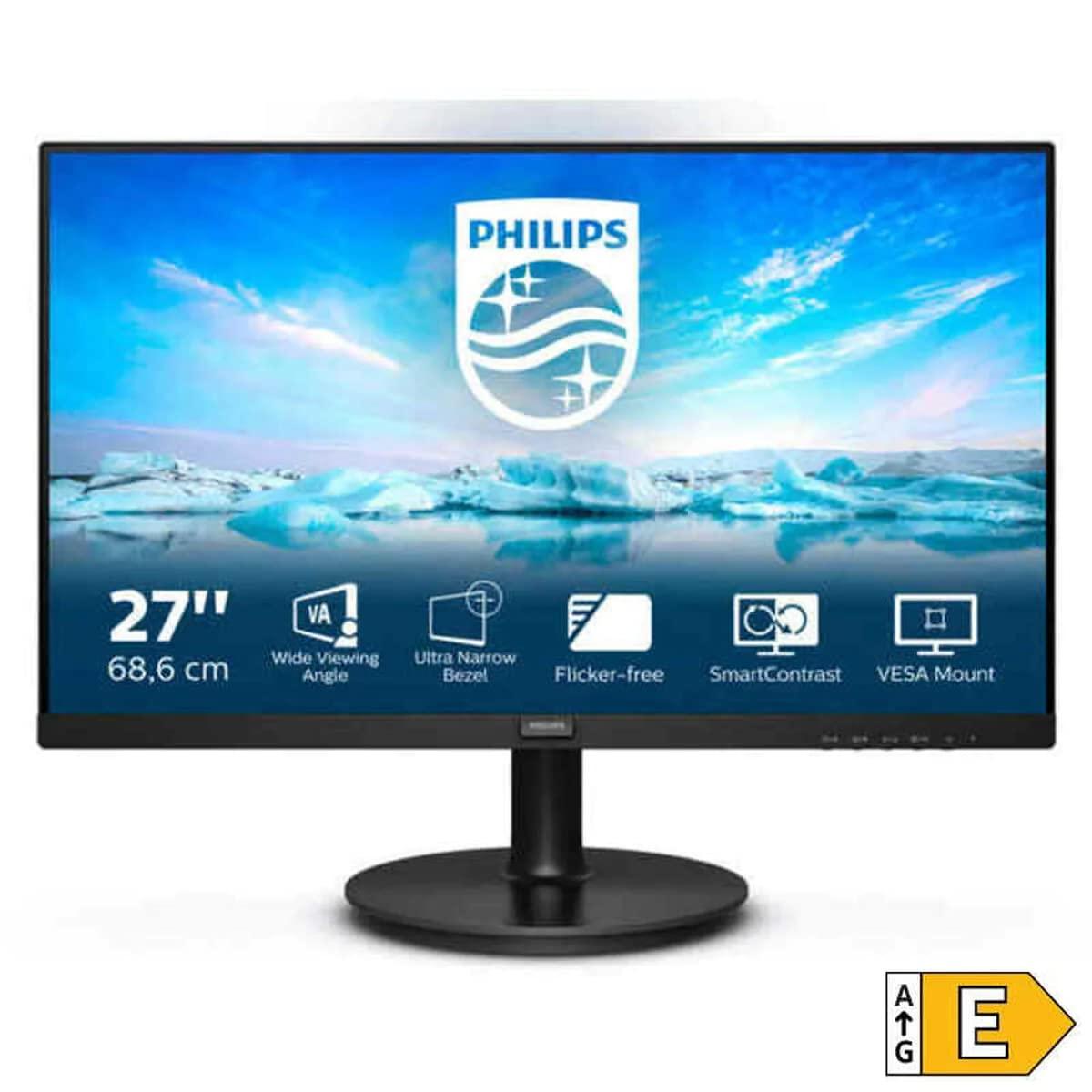 Монітор Philips 271V8LA 27 Дюймів FHD AdaptiveSync Чорний, фото №4