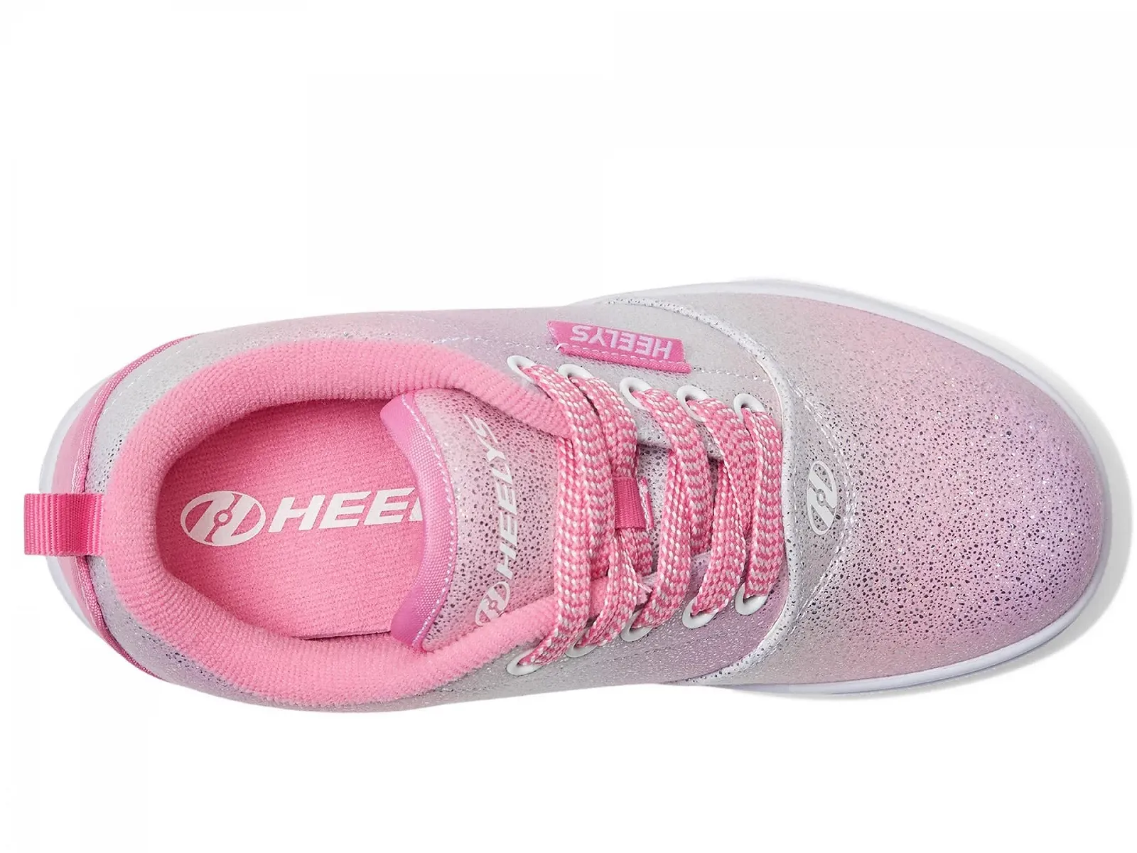 Кроссовки на роликах Heelys Pro 20 Fade Silver Pink, фото №2