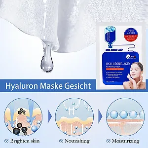 Тканинна Маска для Обличчя Hyaluron Hydra Bomb synthetic.ua - Фото 1