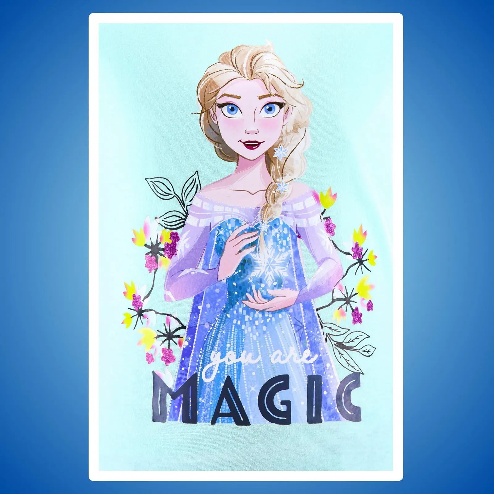 Комплект (футболка та шорти) Disney ELSA для дівчат, м’яка бавовна, Frozen, комплект з 2 предметів, фото №4 Комплект (футболка та шорти) Disney ELSA для дівчат, м’яка бавовна, Frozen, комплект з 2 предметів, фото №4