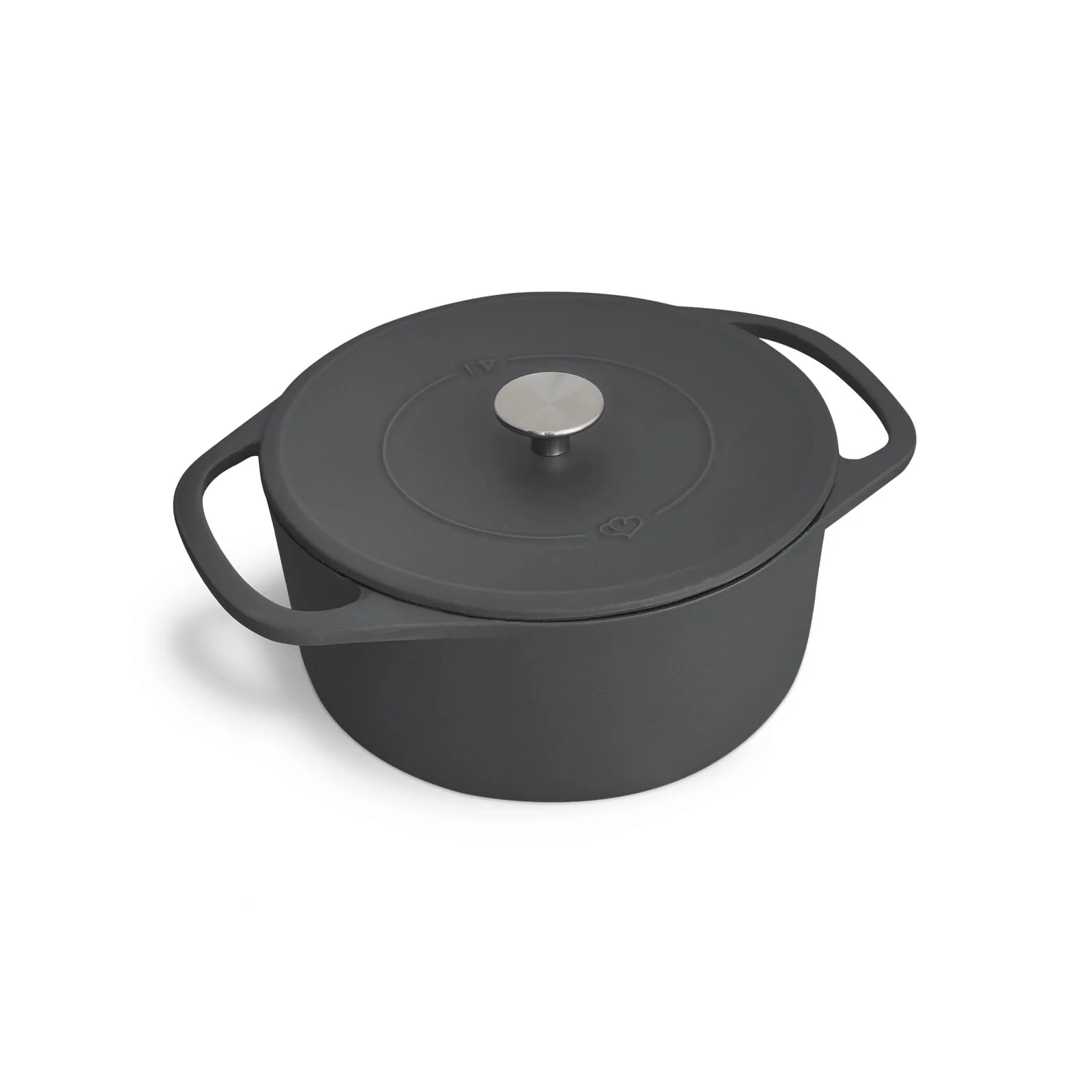 Каструля Clara Чавун з кришкою для індукційної плити та духовки, фото №1