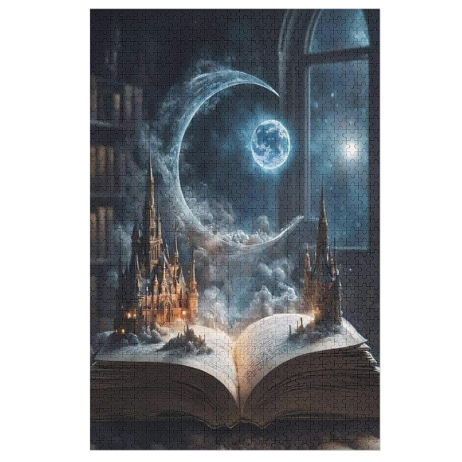 Дерев'яний пазл Book Puzzles 1000 деталей 78 x 53 см, фото №1 Дерев'яний пазл Book Puzzles 1000 деталей 78 x 53 см, фото №1