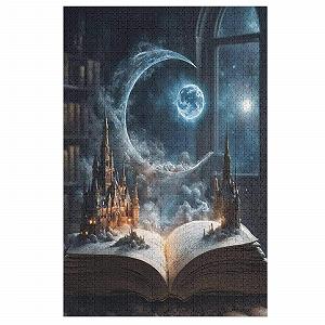 Дерев'яний пазл Book Puzzles 1000 деталей 78 x 53 см - Фото 1