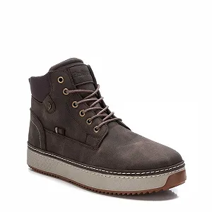 Черевики REFRESH Zip Up Коричневий synthetic.ua - Фото 1