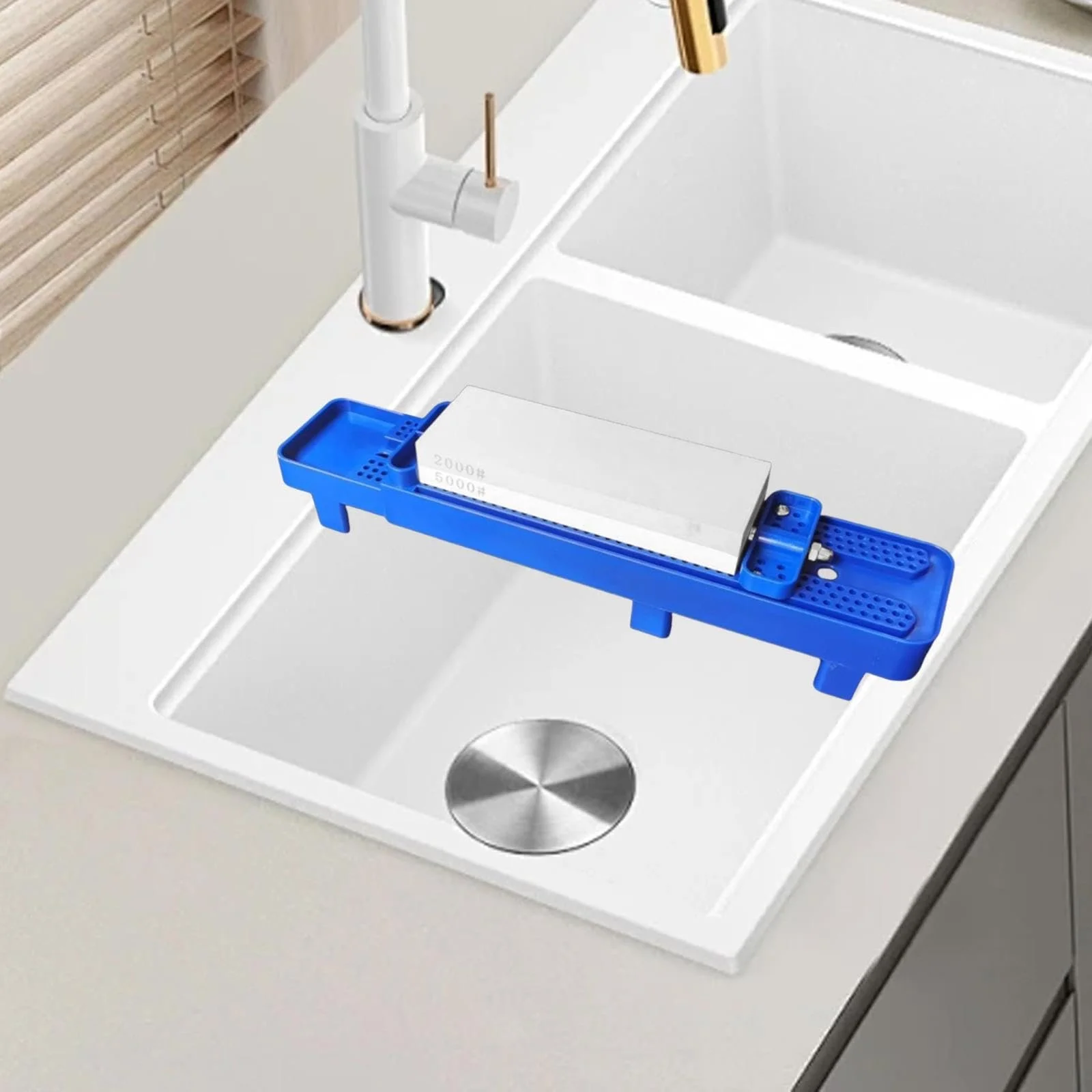 Тримач для точильного каменю Milageto Basic Class Синій, фото №6 Тримач для точильного каменю Milageto Basic Class Синій, фото №6