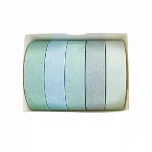 Скотч декоративный цветной Морской Бриз Santtiwodo набор 5 шт synthetic.ua - Фото 1