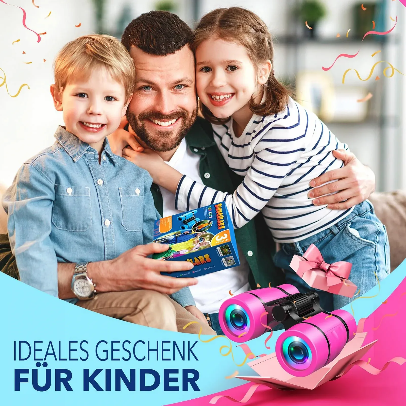 Дитячий бінокль HappyKidsClub 4 x 30, фото №7