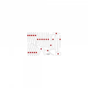 Купить Пенопластовая вставка для органайзера KS TOOLS 811.1023-97 - Фото 1 Пенопластовая вставка для органайзера KS TOOLS 811.1023-97 - Фото 1