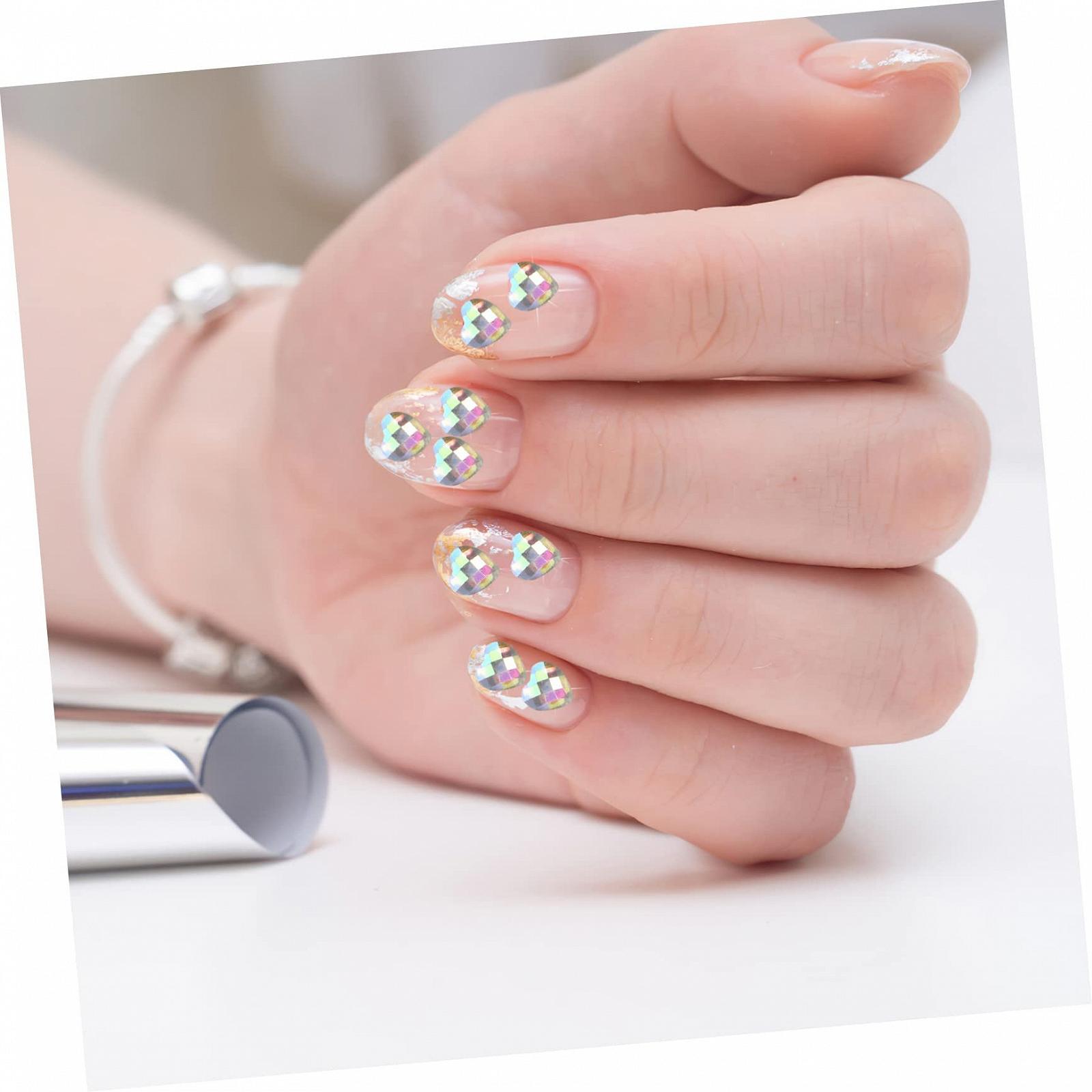 Стразы для ногтей MAGICLULU Наклейки на веки со стразами, украшения для лица, макияж, драгоценности для лица, стразы для лица, наклейки для тела, стразы из смолы, фото №5