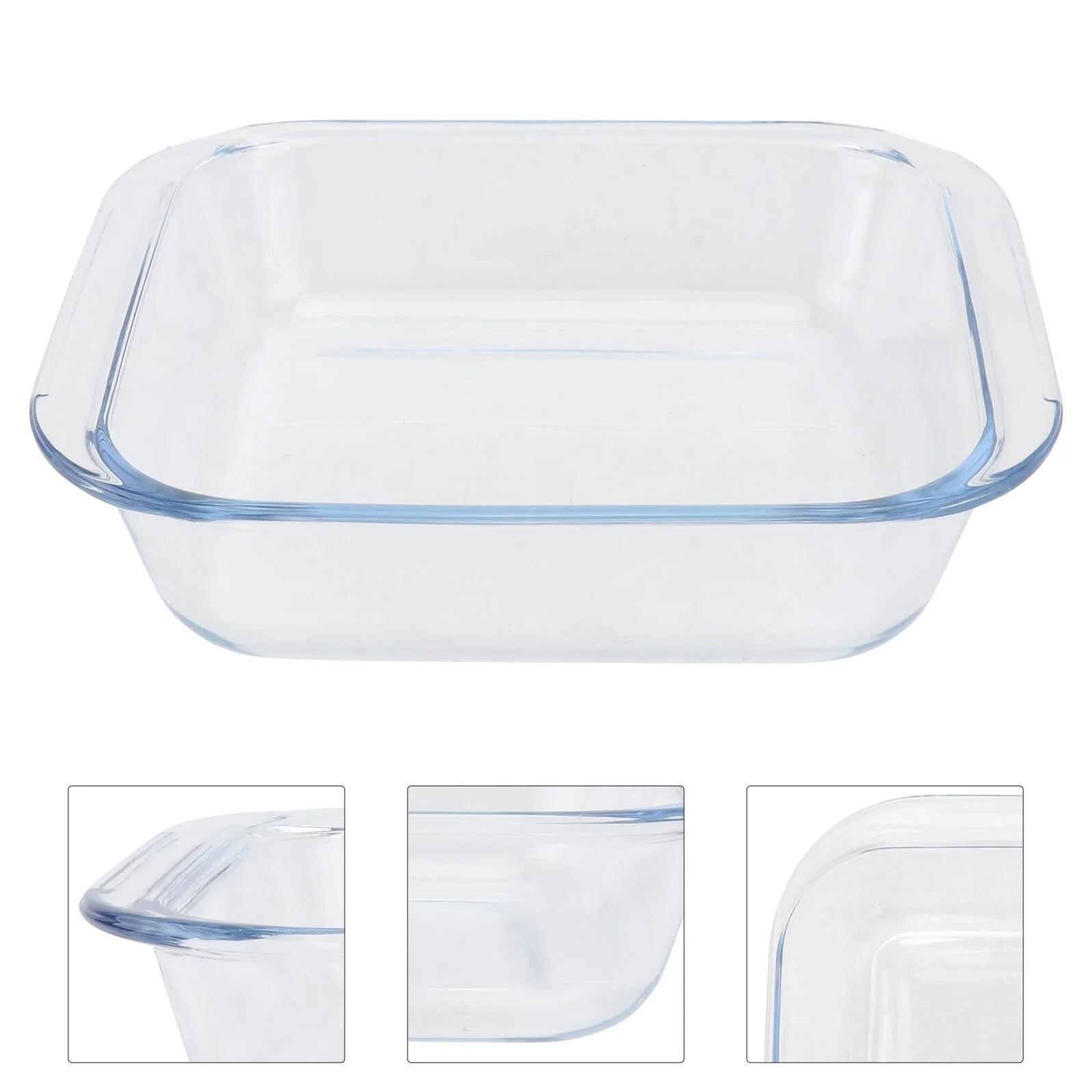 Противень для выпечки Стеклянный квадратный термостойкий, фото №9