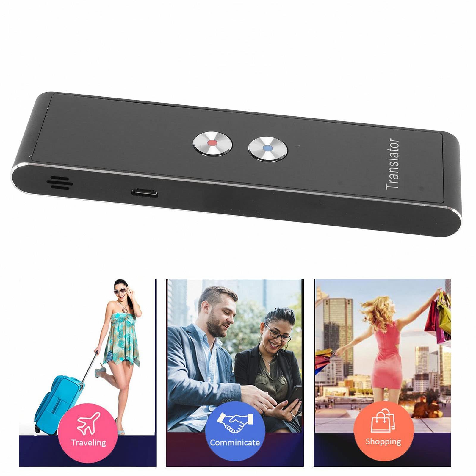 Пристрій для усного перекладу 96 мов, інтелектуальний перекладач іноземних мов Батарея 400mAh, фото №5