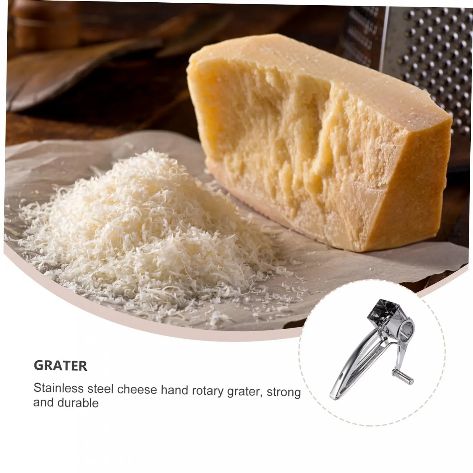 Ручная творожная терка Ipetboom из нержавеющей стали, фото №8