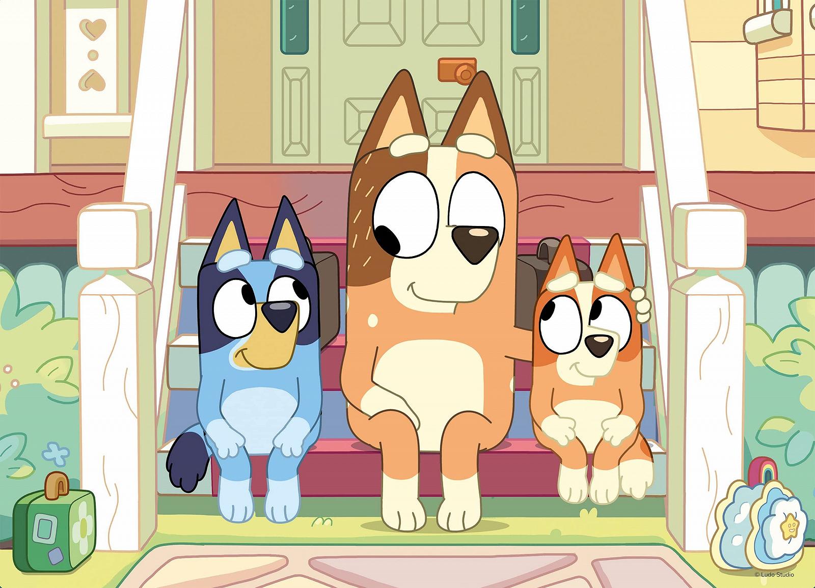 Пазл Lisciani BLUEY 2 в 1 Двусторонний 24 элемента 35 x 25 см, фото №2 Пазл Lisciani BLUEY 2 в 1 Двусторонний 24 элемента 35 x 25 см, фото №2