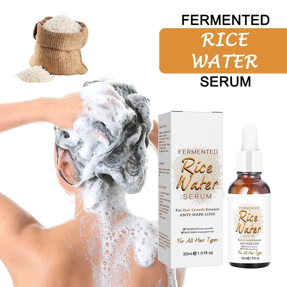 Сироватка KUIRUNRX Fermented Rice Water, Рисова вода для росту волосся, фото №7