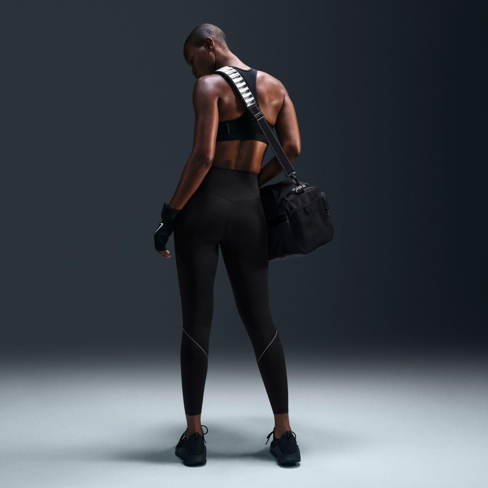Легинсы Nike Go 7/8 Женские Легинсы 7/8 с прочной фиксацией и высоким поясом, фото №3