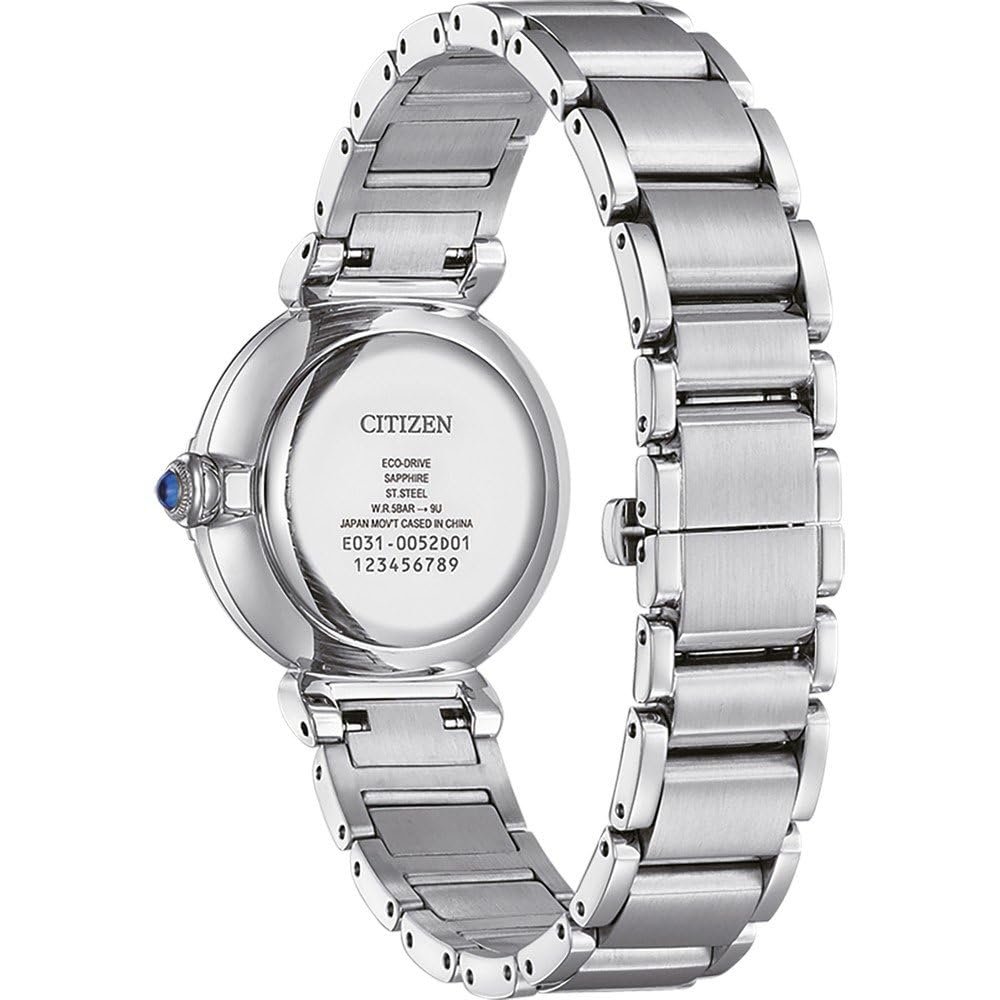 Часы наручные Кварцевые Аналоговые Женские CITIZEN EM1060-87N серебряный, фото №3