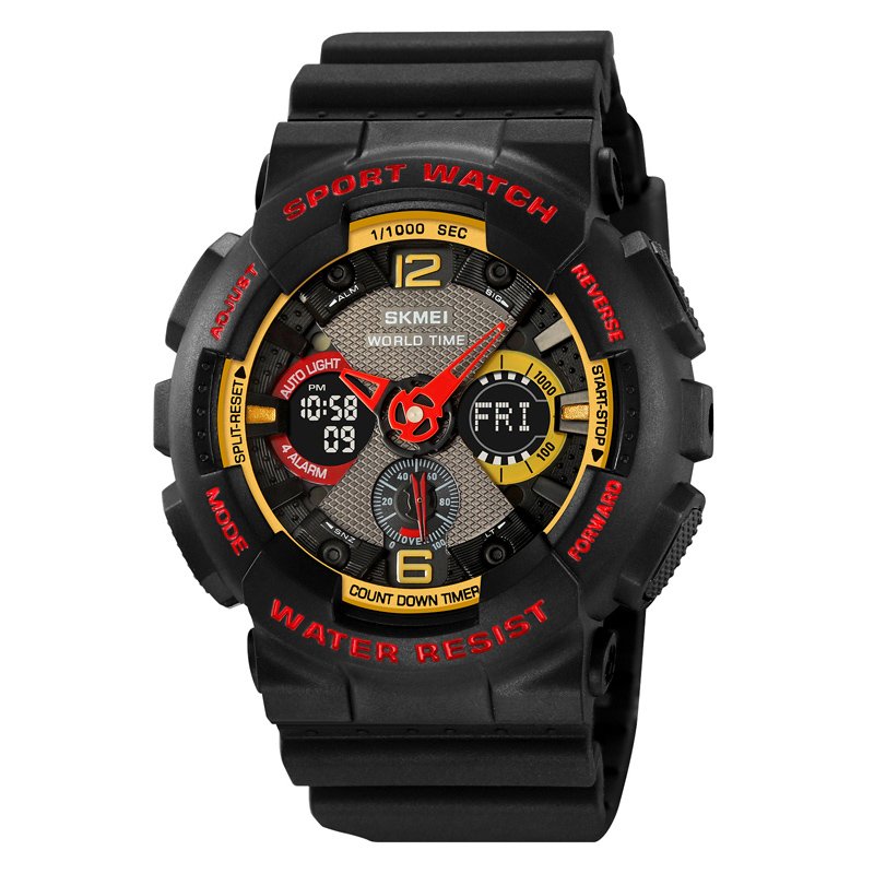 Годинник Skmei 2118 Black-Red, фото №1
