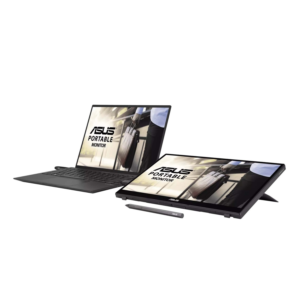 Монітор портативний LCD 14" Asus ZenScreen Ink MB14AHD (90LM063V-B01170), фото №8