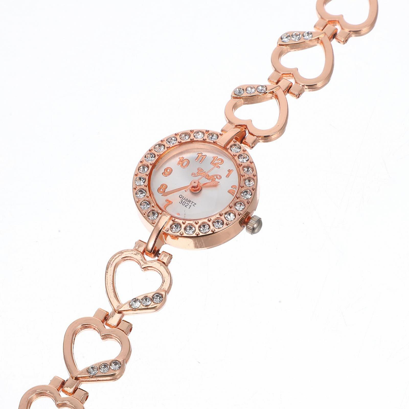 Годинник LIFKOME Цифровий годинник Браслети з рожевого кварцу, фото №8