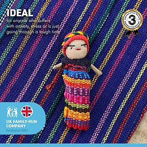 Набір Thorness 8 Гватемальських Вуджених Ляльок із барвистою сумкою для зберігання ціна на synthetic.ua - Фото 1 Набір Thorness 8 Гватемальських Вуджених Ляльок із барвистою сумкою для зберігання synthetic.ua - Фото 1