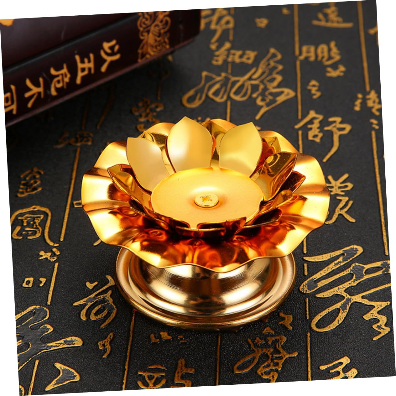 Подсвечник PRETYZOOM Lotus Creative Candle Cup, фото №2