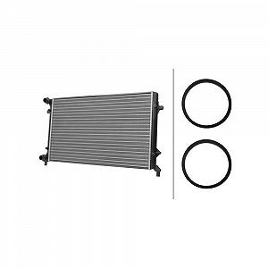 Радиатор охлаждения двигателя HELLA Easy2Fit 8MK 366 301-321 для AUDI SEAT SKODA - Фото 1