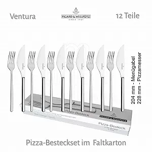 Набір для піци Picard & Wielpütz Ventura 12 предметів у білій коробці synthetic.ua - Фото 1