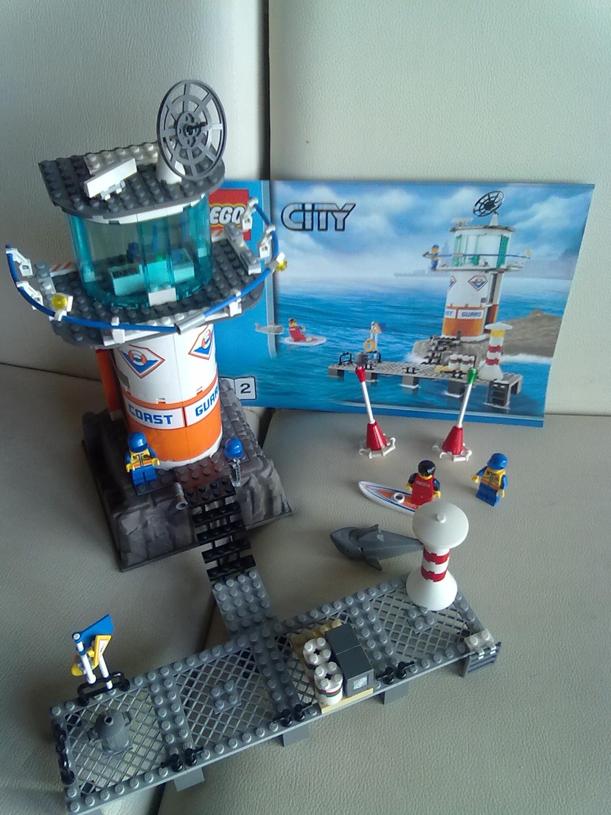 Конструктор LEGO City 7739 Coast Guard Patrol Boat & Tower, фото №2 Конструктор LEGO City 7739 Coast Guard Patrol Boat & Tower, фото №2