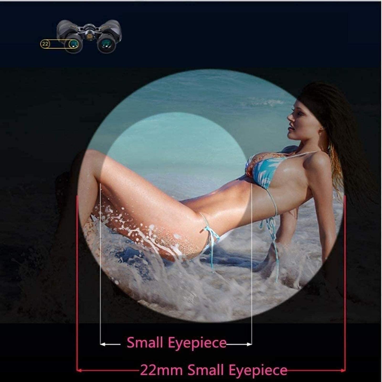 Бінокль Langlebiges, Leistungsstarkes Fernglas Wasserdichtес з ручкою, watsondesktop für Reisen im Freien Kompakным zur Vogelbeobachtung Мощность, фото №4