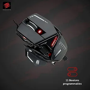 Проводная игровая мышка MadCatz R.A.T. 8+ Черный synthetic.ua - Фото 1
