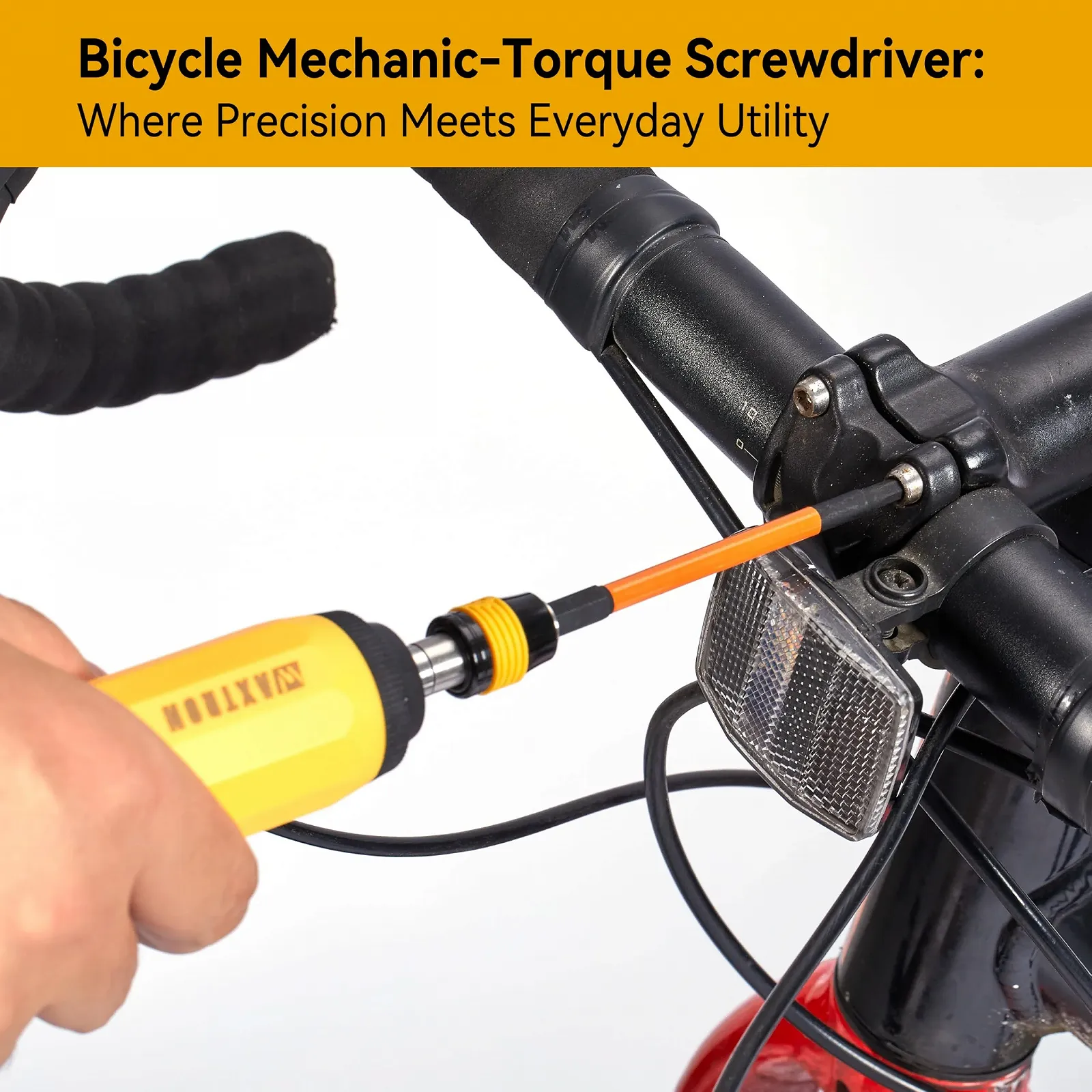 Динамометрична викрутка 1/4 дюйма 1-6 Нм набір біт 13 предметів сталь S2, фото №9