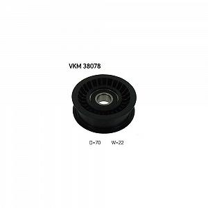 Обвідний/напрямний ролик SKF VKM 38078 поліклинового ременя для MERCEDES-BENZ середній - Фото 1