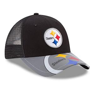 Кепка New Era Mesh Trucker Snapback дитяча світловідбиваюча NFL Teams synthetic.ua - Фото 1