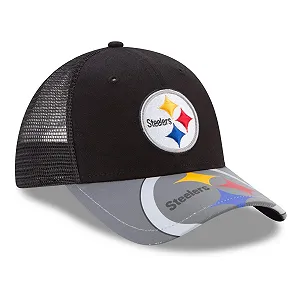 Кепка New Era Mesh Trucker Snapback детская светоотражающая NFL Teams synthetic.ua - Фото 1