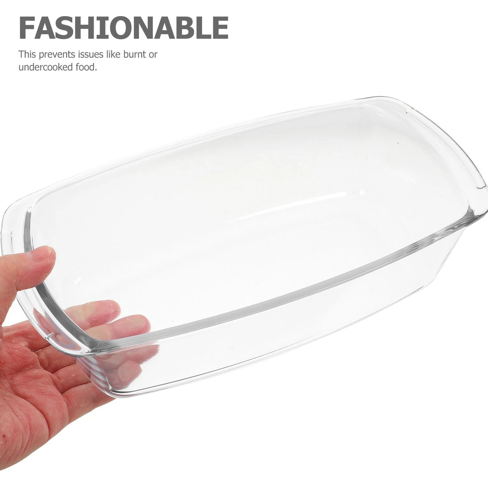 Форма для выпекания OUNONA стеклянная прямоугольная термостойкая, фото №7