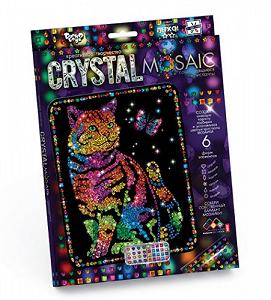 Набор для креативного творчества CRYSTAL MOSAIC Кот [tsi38562-TSI] - Фото 1