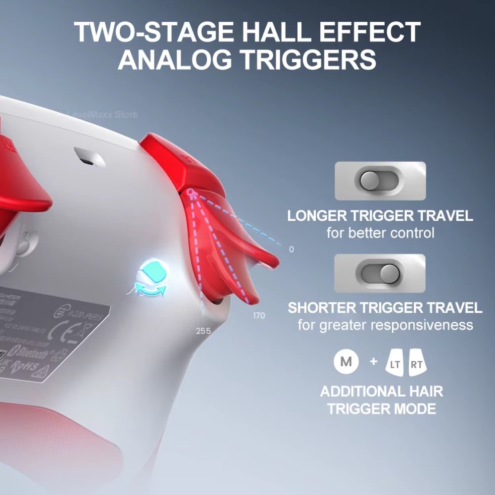 Геймпад GameSir Super Nova Whipped Red + Док-станція, фото №4