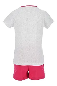 Піжама Disney Stitch, комплект з футболки та шортів, дизайн Stitch, для дівчат synthetic.ua - Фото 1