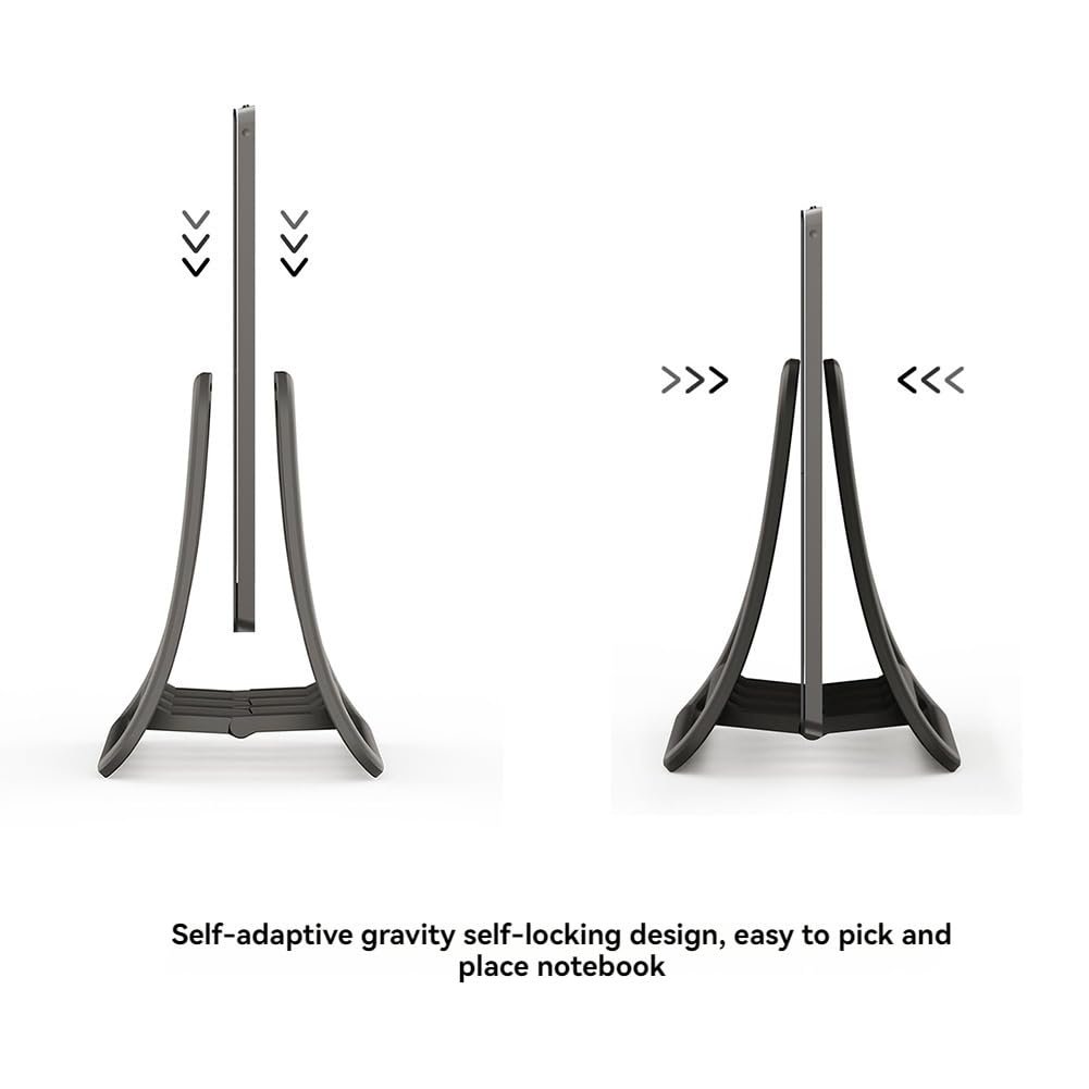 Подставка Вертикальная для ноутбука и планшета Регулируемая Полка для вертикального хранения B, фото №6 Подставка Вертикальная для ноутбука и планшета Регулируемая Полка для вертикального хранения B, фото №6