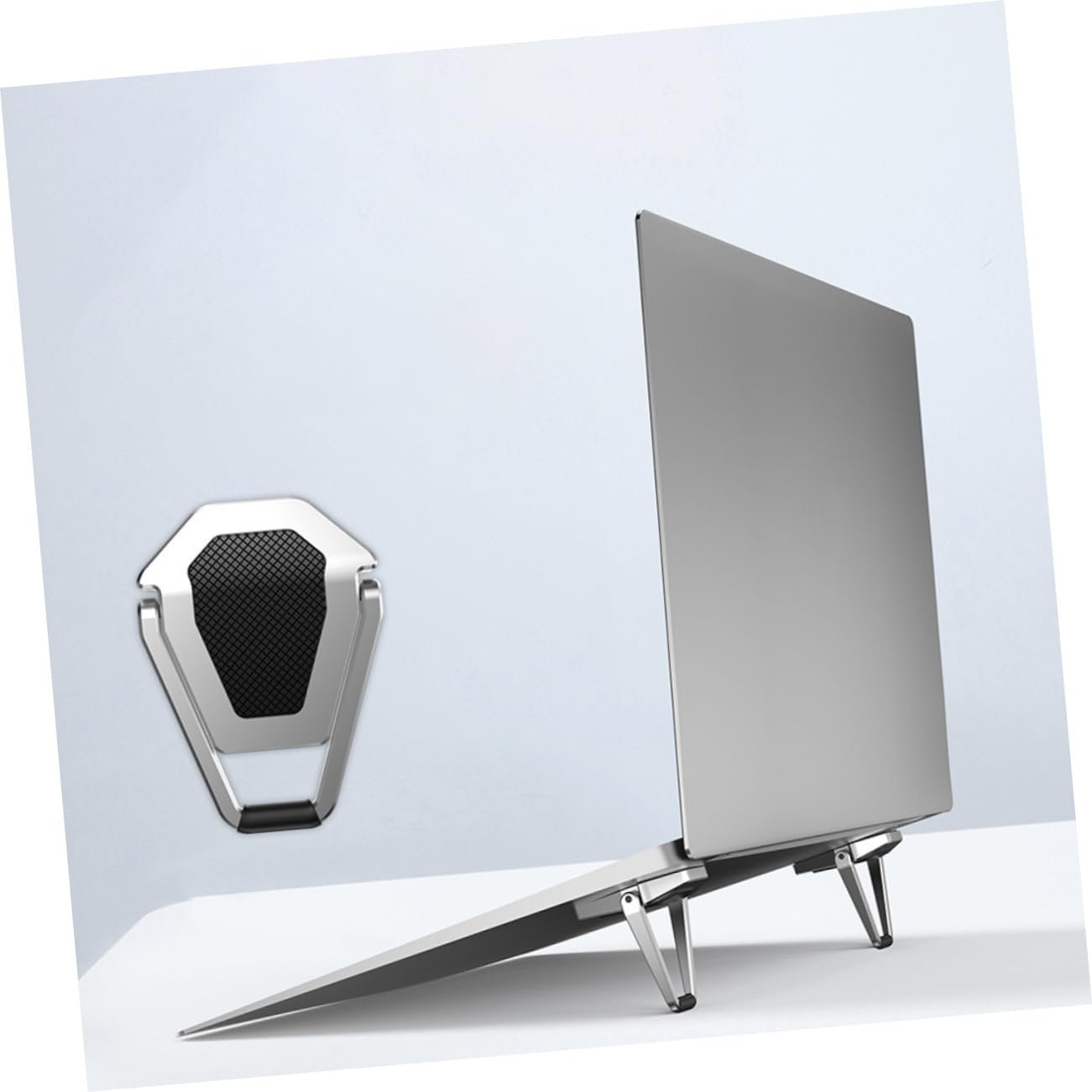 Підставка для ноутбука NUOBESTY, регульована по висоті, портативна, складана - 2 шт., фото №7