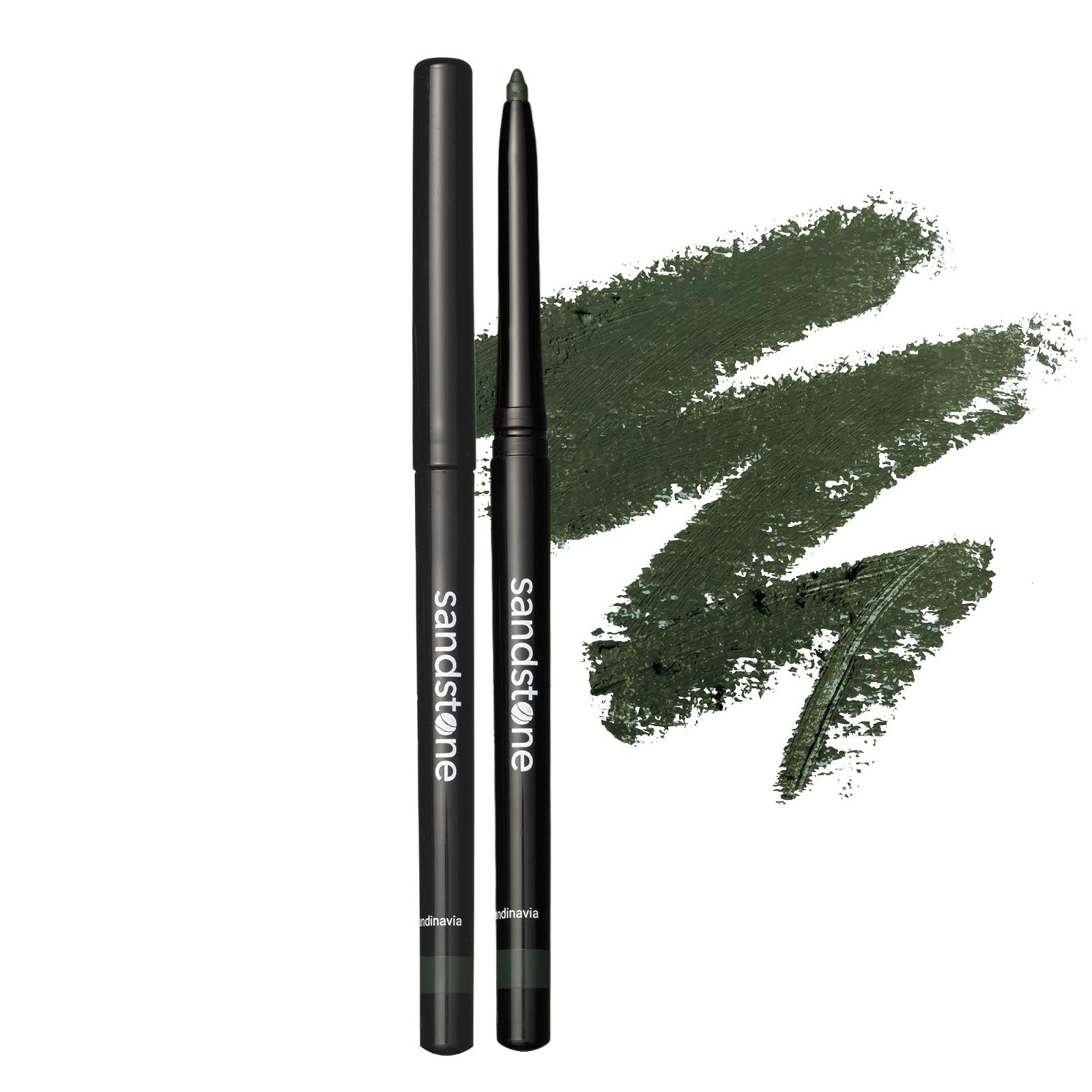 Олівець Sandstone Scandinavia Hypoallergenic Waterproof Eyeliner Waterproof Green, фото №1
