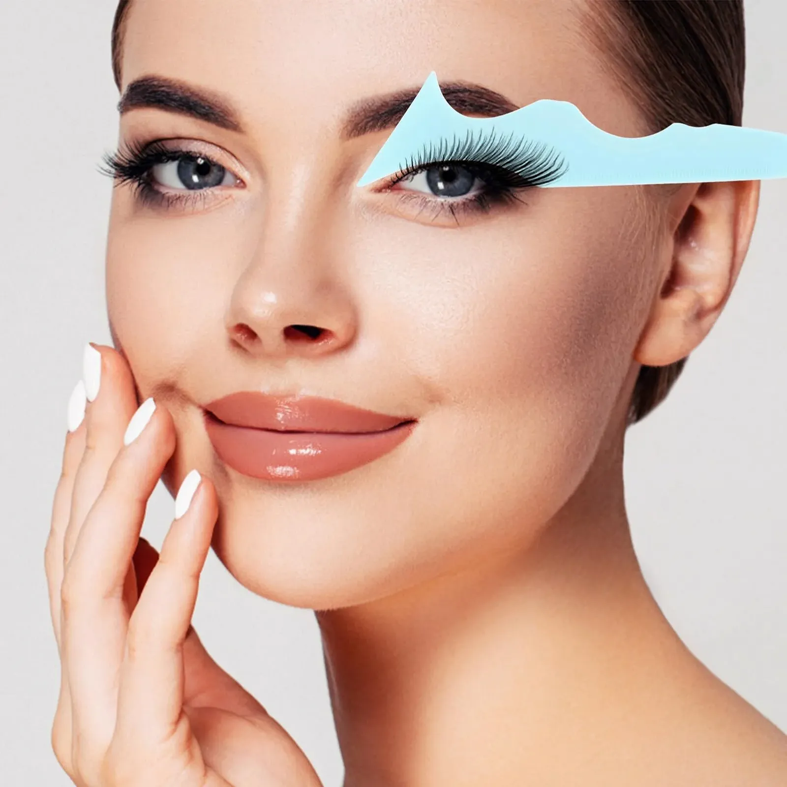 Трафарет для подводки глаз POPETPOP Силиконовый многоразовый, фото №4 Трафарет для подводки глаз POPETPOP Силиконовый многоразовый, фото №4