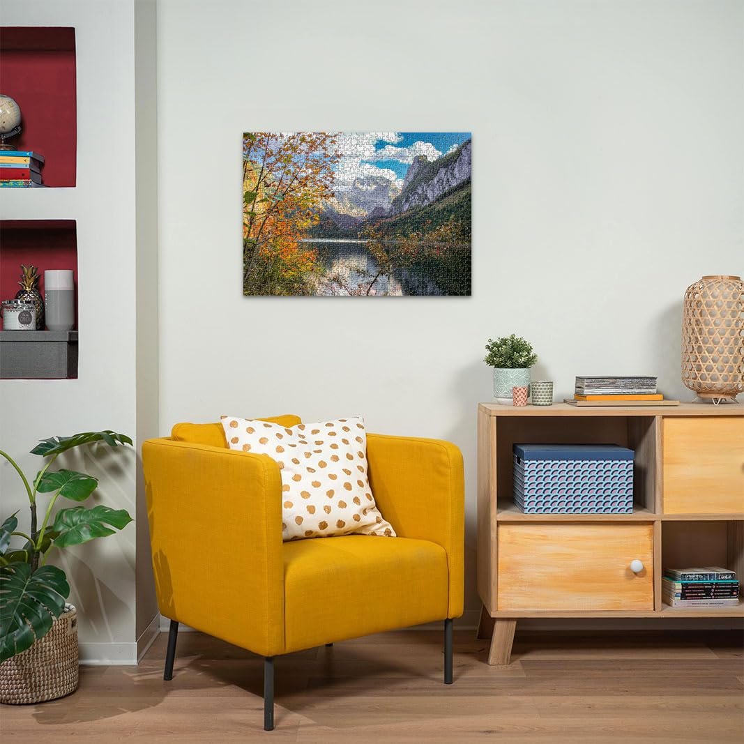 Пазл Ravensburger 12000834 Front Gosausee 1000 элементов 14+ лет, фото №5