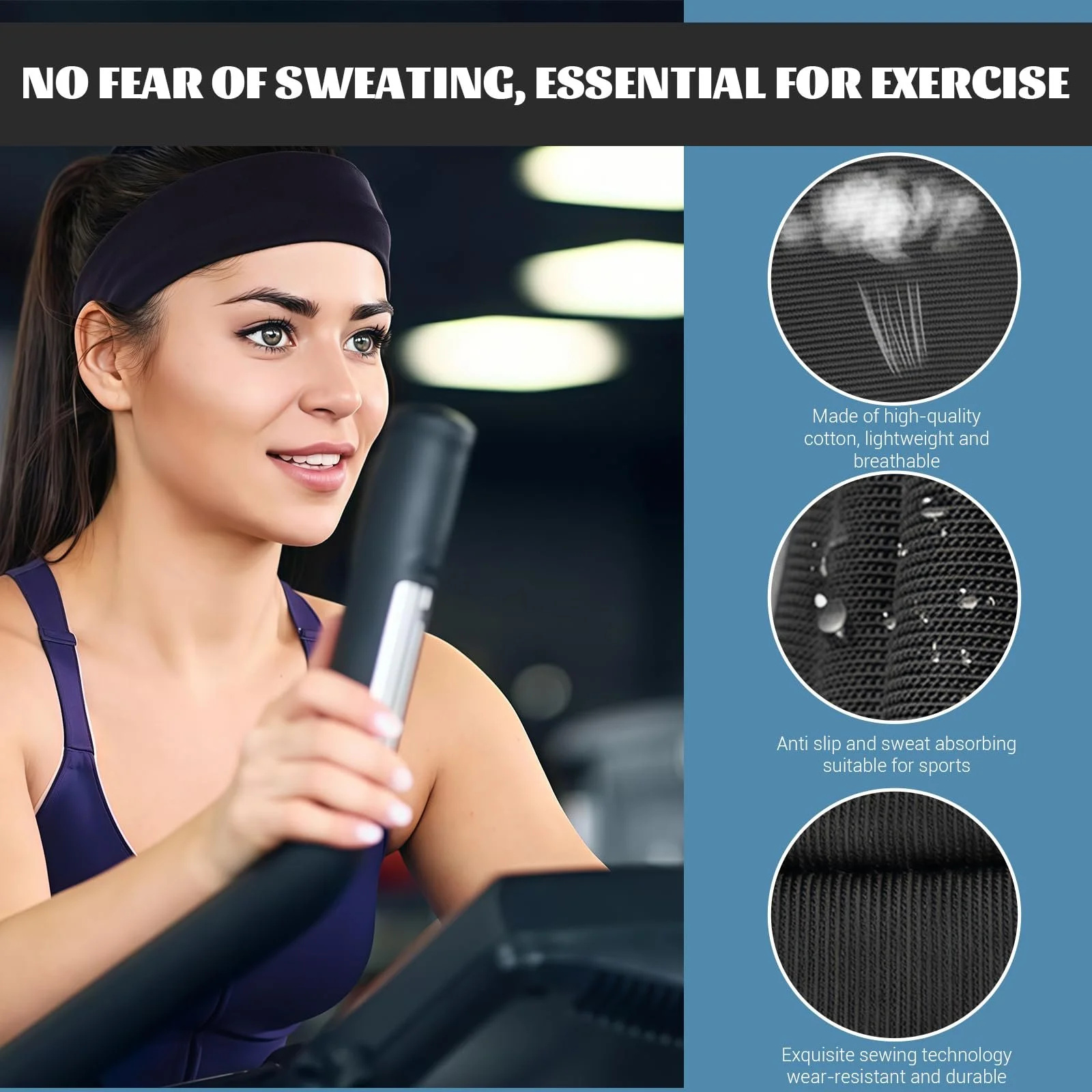 Спортивна Пов'язка на Голову Жіноча, фото №4