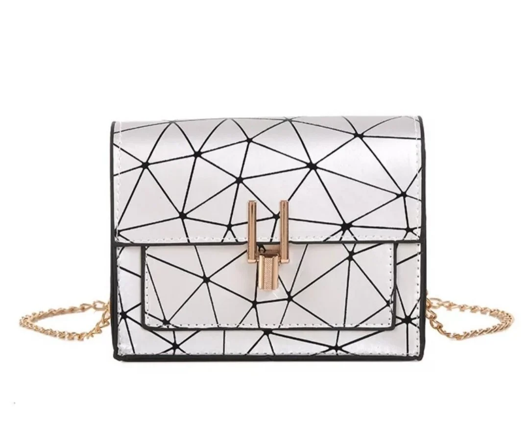 Модная белая женская мини-сумка, фото №1